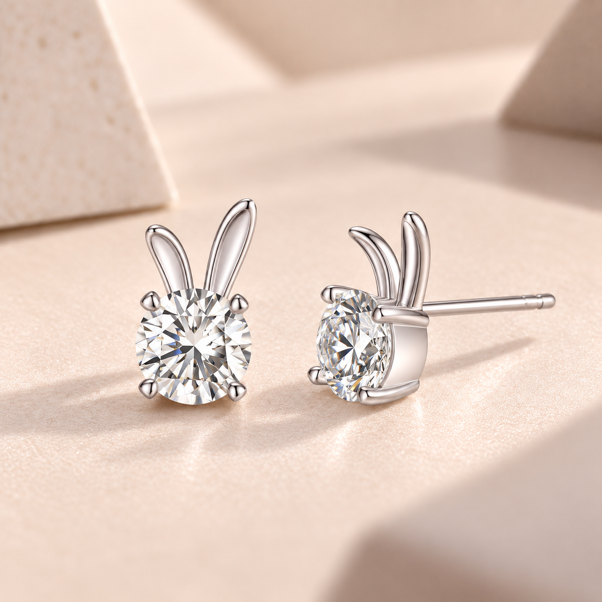 The Moon Rabbit Earrings