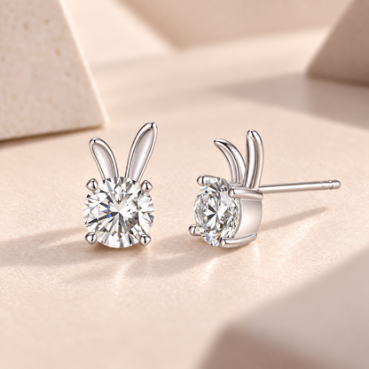 The Moon Rabbit Earrings