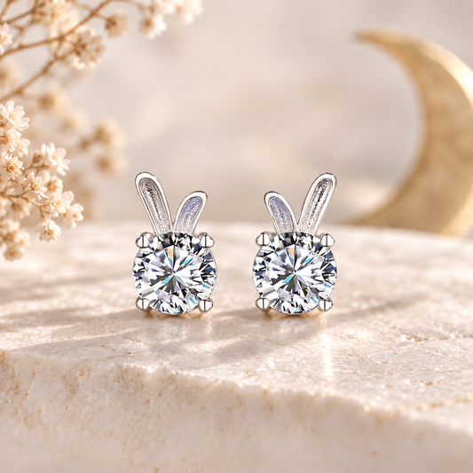 The Moon Rabbit Earrings