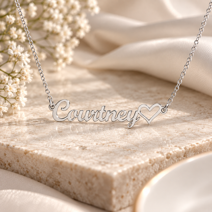 The Heartscript Necklace