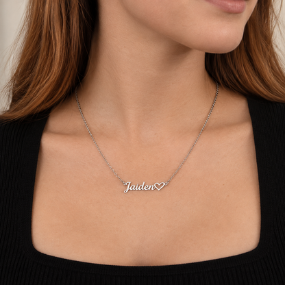The Heartscript Necklace